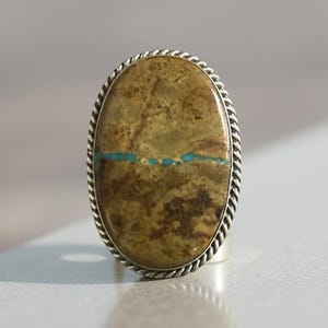 NAVAJO Donovan Skeets シルバー×14k オーバーレイリング NAVAJO