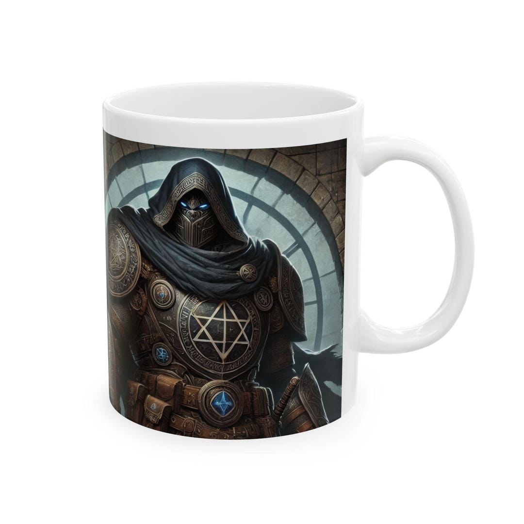 Giant Rune Knight Fighter Thief Rogue Ceramic Mug, 11oz, 15oz - Etsy