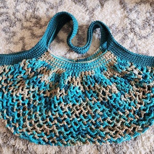 Handmade Crochet Market Bag
