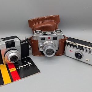 Kodak Signet 35 Ektar 44/3.5 皮ケース Kodak Signet 35 Ektar 44/3.5 皮ケース Vintage Kodak Signet 35