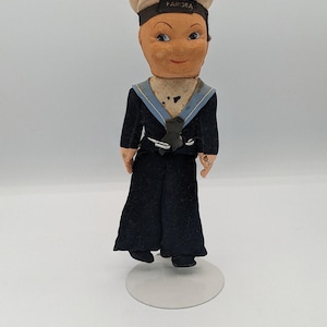 VTG Collectible Fairsea UK Cloth Doll - Victoria Toy Works by Norah Wellings