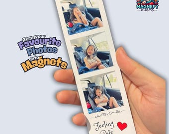 Custom Photo Magnet | Personalised Fridge Magnet | Family Photo Gift | Custom Picture Magnet