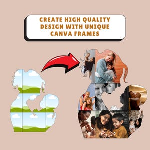 Create a beautiful keepsake with our Collage Canva Frames designed just for moms. Celebrate cherished memories with our Mom Canva frames and personalize a Mom memory poster that tells your story. Build a touching Mom photo collage or design a unique Mom daughter custom gift. Add a heartfelt touch with a Mom photo frame or explore our elegant Mother Canva frame options for the perfect Mothers Day gift or birthday surprise.