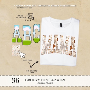 Canva Rahmen Alphabet Western Canva Rahmen Alphabet Buchstaben Rahmen Canva Schriften Retro Cowboy