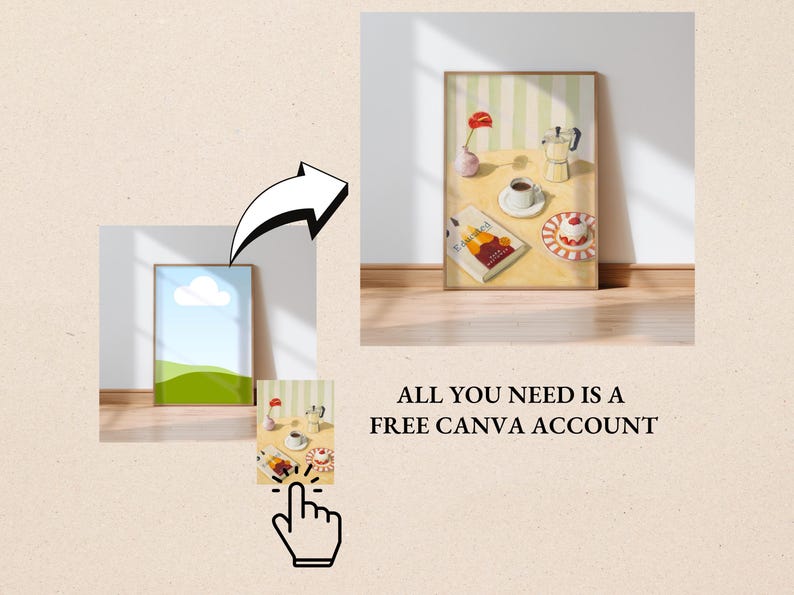 Enhance your shop with this Video Mockup Listing bundle, perfect for creating high-impact listing videos. Featuring a Canva video listing format and video frame mockup with person, this set brings your artwork to life. Includes realistic video mockups poster scenes, a vertical frame video mockup, and easy-to-use Canva video templates—ideal for promoting prints, posters, or digital designs in a modern and engaging way.