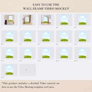 Enhance your shop with this Video Mockup Listing bundle, perfect for creating high-impact listing videos. Featuring a Canva video listing format and video frame mockup with person, this set brings your artwork to life. Includes realistic video mockups poster scenes, a vertical frame video mockup, and easy-to-use Canva video templates—ideal for promoting prints, posters, or digital designs in a modern and engaging way.