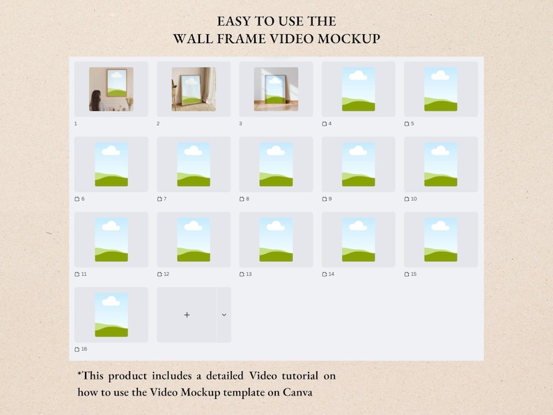 Enhance your shop with this Video Mockup Listing bundle, perfect for creating high-impact listing videos. Featuring a Canva video listing format and video frame mockup with person, this set brings your artwork to life. Includes realistic video mockups poster scenes, a vertical frame video mockup, and easy-to-use Canva video templates—ideal for promoting prints, posters, or digital designs in a modern and engaging way.