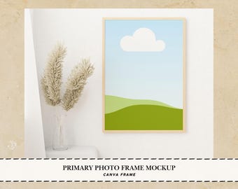 Canva wallart mockup Listing photo Canva frame mockup Editable Canvas Mockups poster mockup Canva gallery wall mockup wallart frame mockup