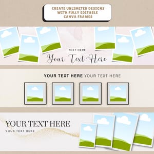 Elevate your shop's look with this Etsy Banner Template bundle, perfect for creating a cohesive and eye-catching storefront. This Etsy banner bundle includes Canva Etsy banner designs and Etsy banner mockups for easy customization. Featuring Canva banners templates aesthetic, this pack is ideal for branding, promotions, or seasonal updates. Also great as a website banner Canva collage, it adds a stylish touch to your online presence.
