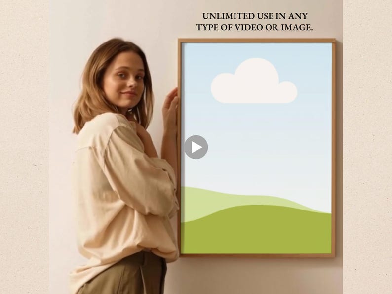 Bring your designs to life with this Mockup Animated Canva Videos bundle, featuring stylish mockup frames and a versatile mockup bundle for all your creative needs. Perfect for sellers, it includes video mockup frames ideal for Etsy product videos and social media. With an easy-to-edit Canva video template and smooth animation mockup video effects, you can showcase your artwork, posters, or prints in a modern and engaging way.