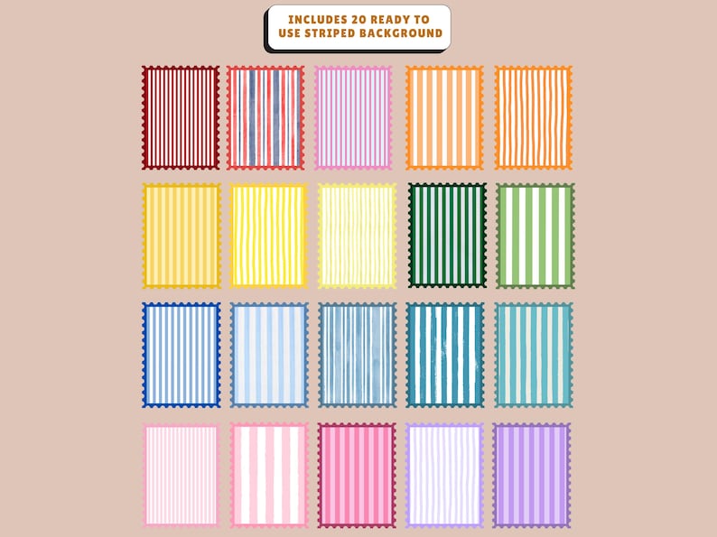 Create stylish Canva shirt designs with this versatile bundle featuring Border Canva frames and Striped PNG Canva border frame elements. Perfect for making a unique stamp stripes shirt, each Canva frame template is ideal for Canva sublimation designs. Use these trendy borders and frames to add a bold, creative touch to your shirts, digital art, or custom print projects with ease.