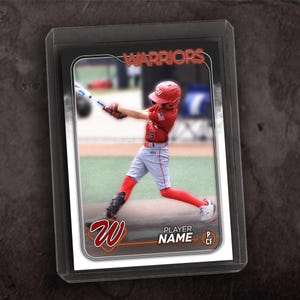 2024 Flaggschiff Baseball Design - personalisierte Sammelkarte **Top Pick Exclusive**