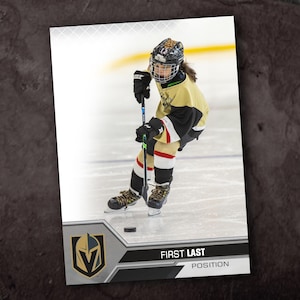 Conception Hockey 2024 - Carte NUMÉRIQUE personnalisée