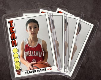 Custom Holographic Basketball Cards - Includes Magnetic Case, Free  Shipping* | Sports Gift - Etsy