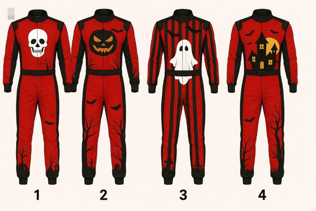 Personalised Halloween Go Kart Racing Suit CIK/FIA Level-2 Approved ...