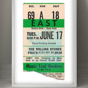 Die Rolling Stones @ Maple Leafs Garden 17/06/75