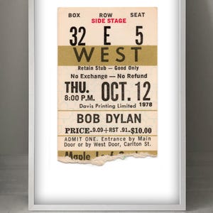 Bob Dylan @ Maple Leafs Garden 12.10.78