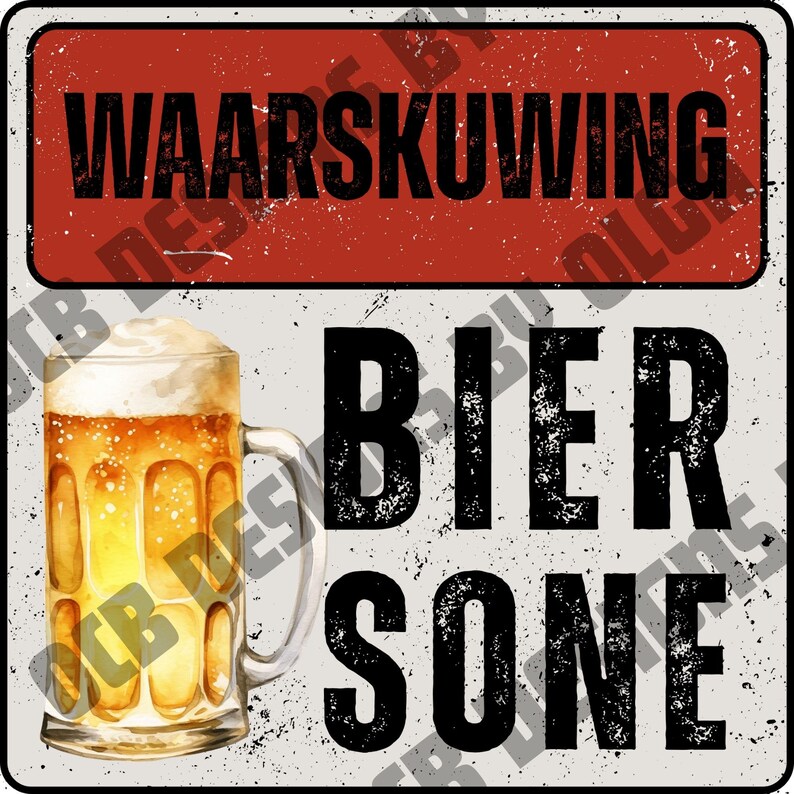 Plesier Sticker Afrikaans, Bier Plesier, Coasters, Bier Logos, Sublimation, Use for Any ...