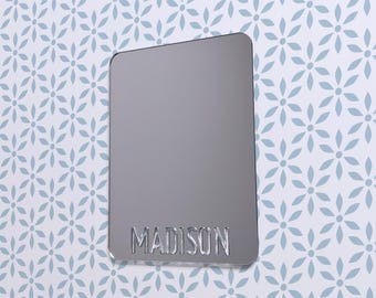 Custom Locker Mirror, Magnetic Locker Mirror, High School Gift, Middle School Gift, Locker Mirror