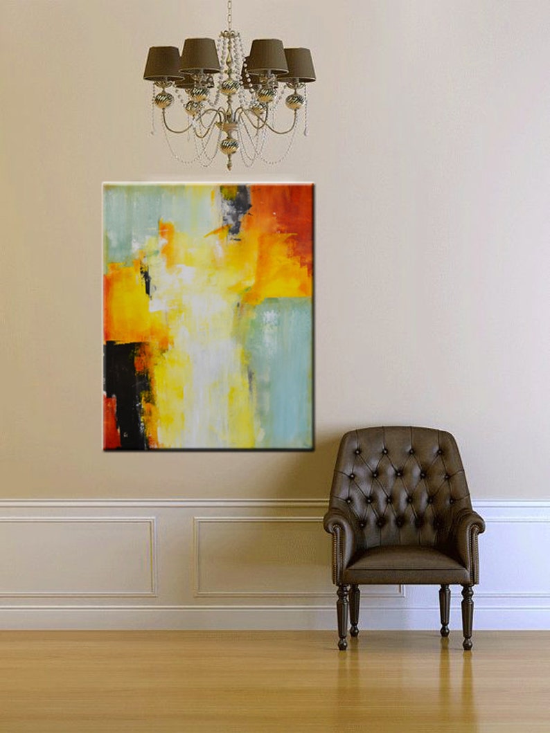 Sea Foam 30 x 24 Acrylic Abstract Fine Art Painting Etsy