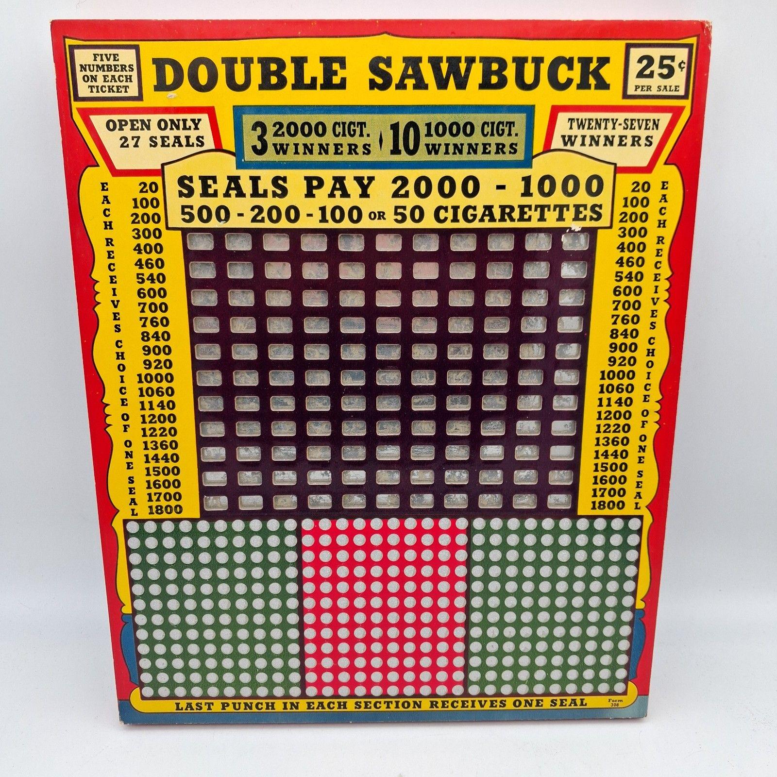 Vintage Punch Board Gambling - Etsy