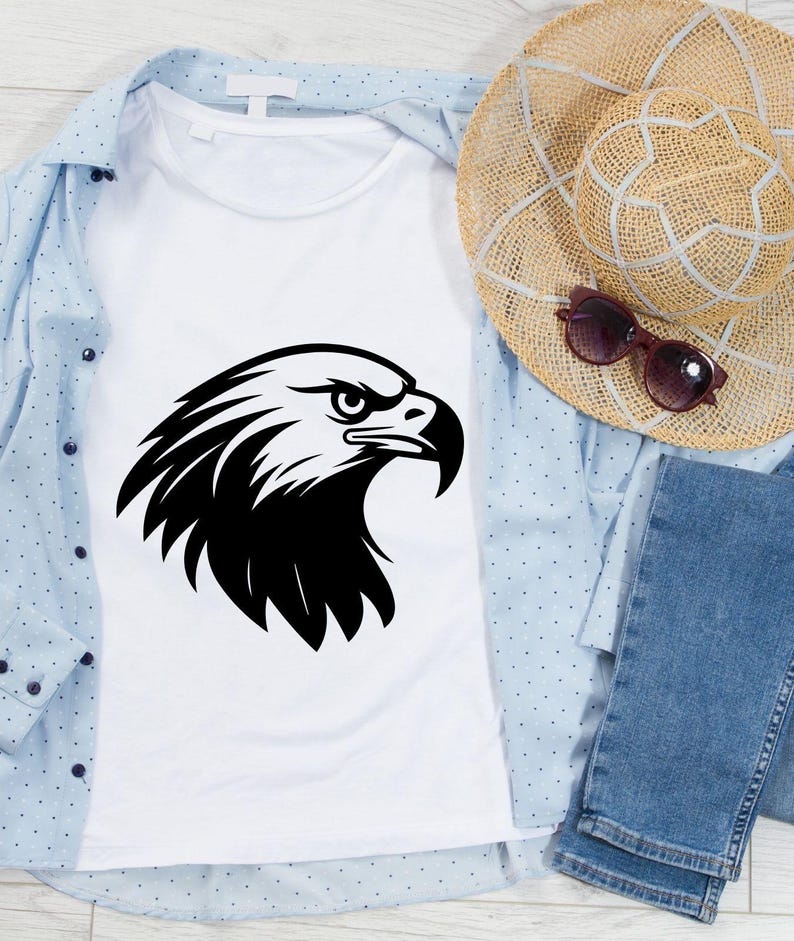 Eagles SVG Bundle, Eagle Clipart , Tattoo Style Eagle Cut Files Eagles ...