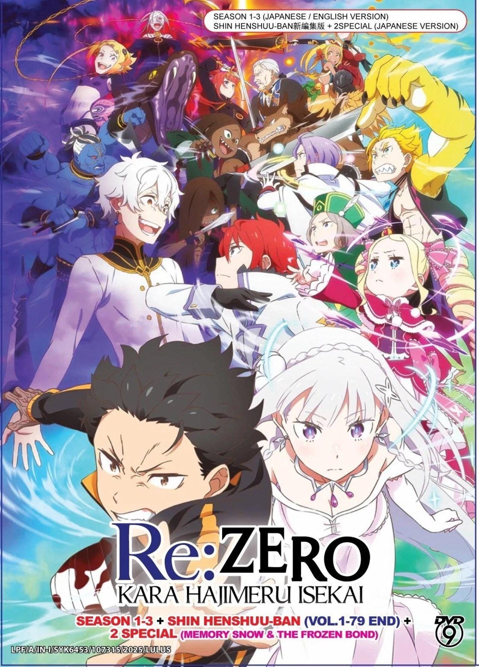 Re Zero Dvd - Etsy