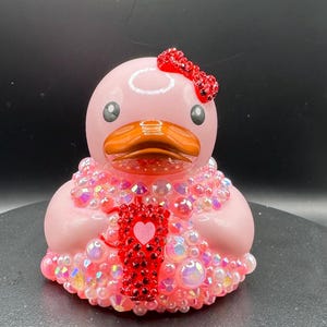 Día de San Valentín, Día de la Madre, pato Blinged especial y único para regalo, crucero o jeep.