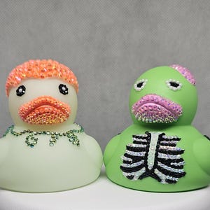 Bedazzled Halloween Duck Collection