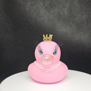 Bubble Blowing Princess Duck