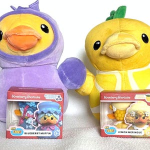 Fruit Stuffies with Matching Scented Strawberry Shortcake Friends