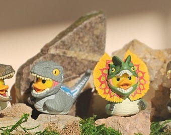 ¡Es Jurassic World! ¡Patos dinosaurio por todas partes! **¡Ahora incluye el nuevo Dino - Beta!