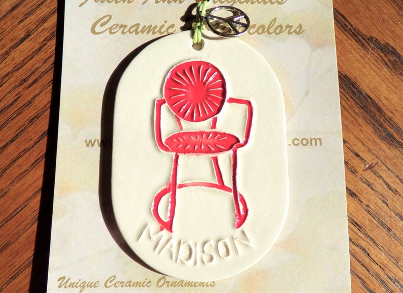 RED Go Big Red Red Union Terrace Chair Ornament oval image 6