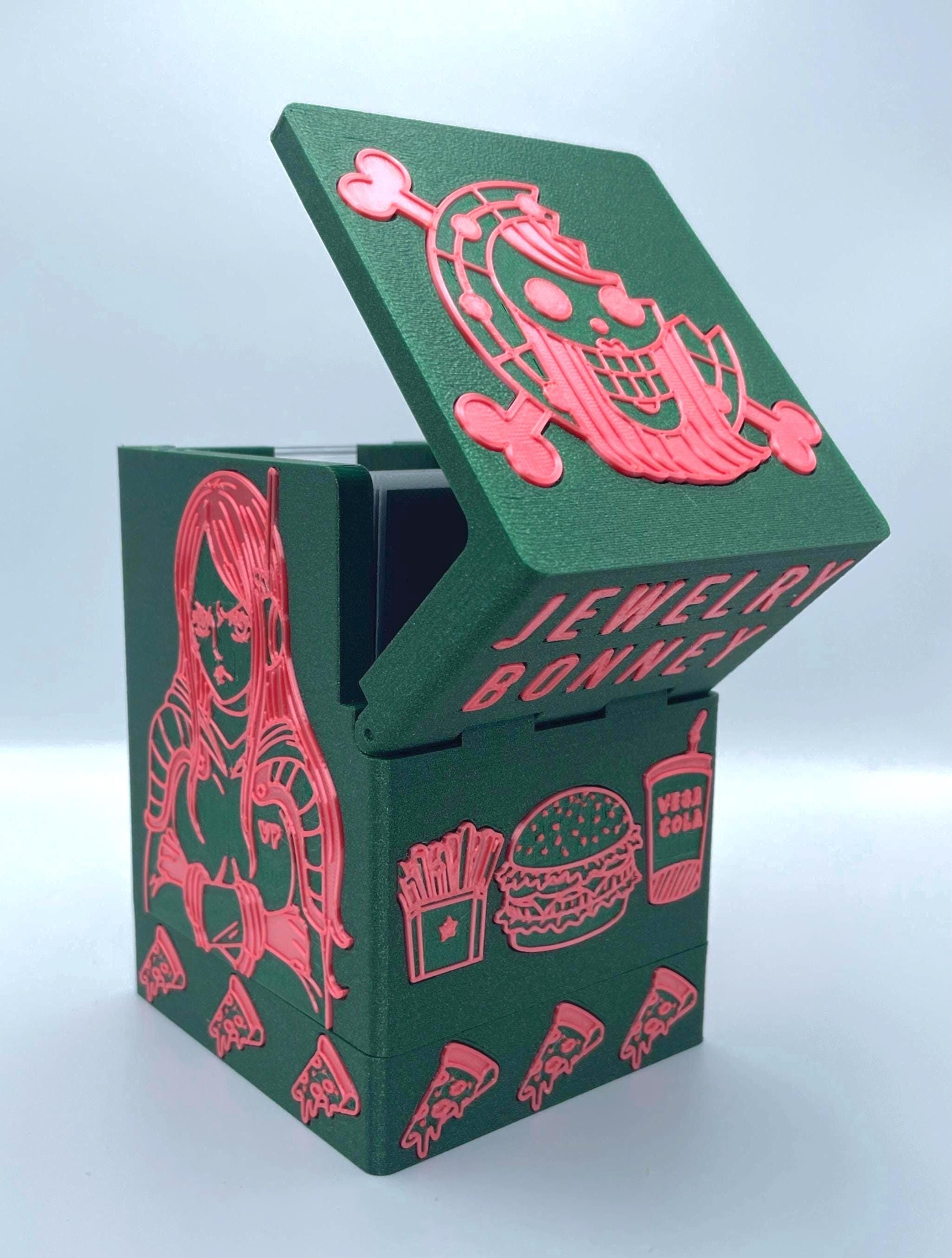 OPTCG Deck Box Jewelry Bonney Egghead Island Big Eater Themed