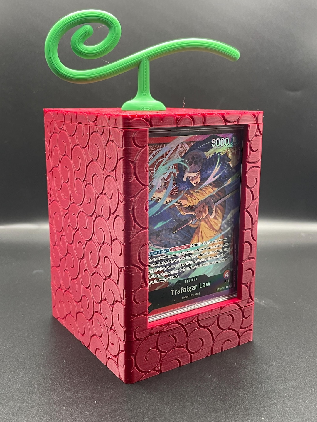 OPTCG Deck Box Ope Ope No Mi Devil Fruit Leader | Fits Triple