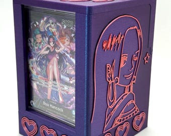 OPTCG Deck Box Boa Hancock Snake Princess Manga Themed | Fits