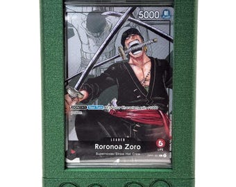 OPTCG Deckbox Roronoa Zoro Leader Inspired | 100 Single Sleeved