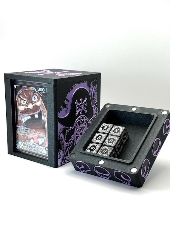 OPTCG Deckbox Blackbeard Pirates Marshall D. Teach Four Yonkos