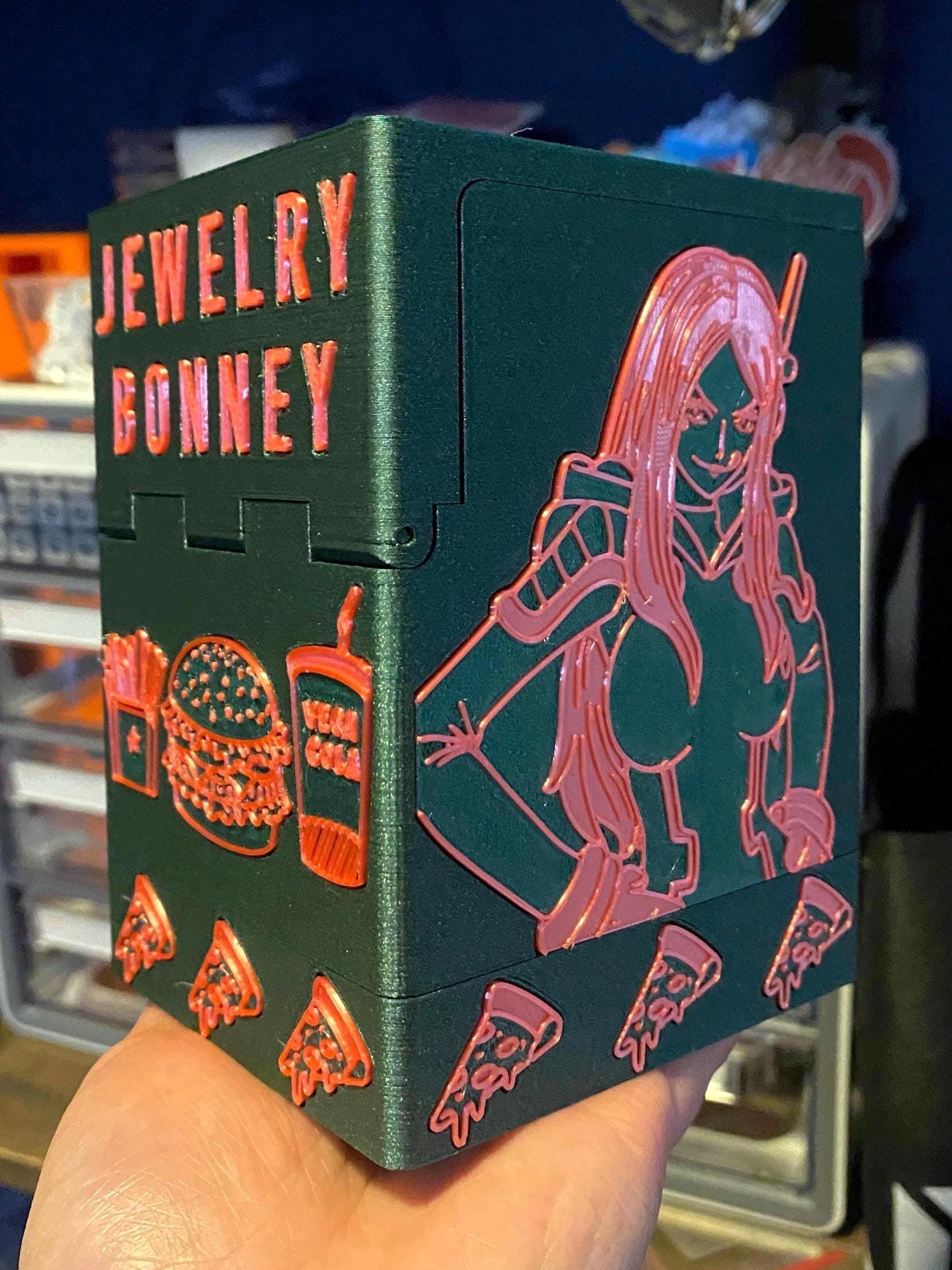 OPTCG Deck Box Jewelry Bonney Egghead Island Big Eater Themed