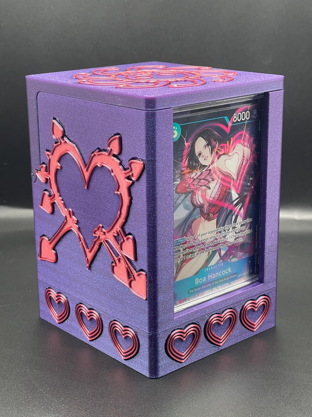 OPTCG Deck Box Boa Hancock Snake Princess Manga Themed | Fits Triple ...