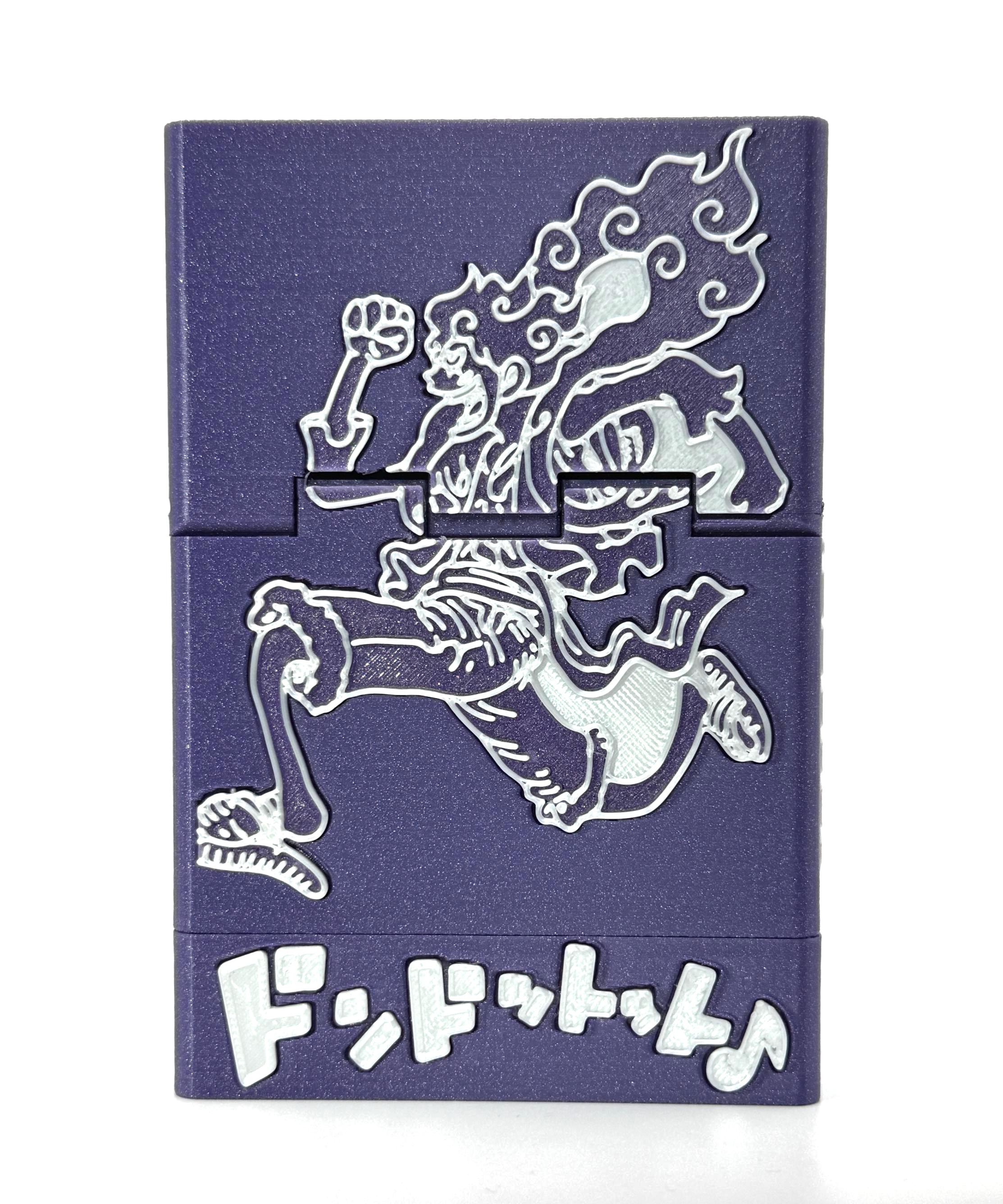 OPTCG Deckbox Gear 5 X Egghead Luffy Leader Box Fits Triple