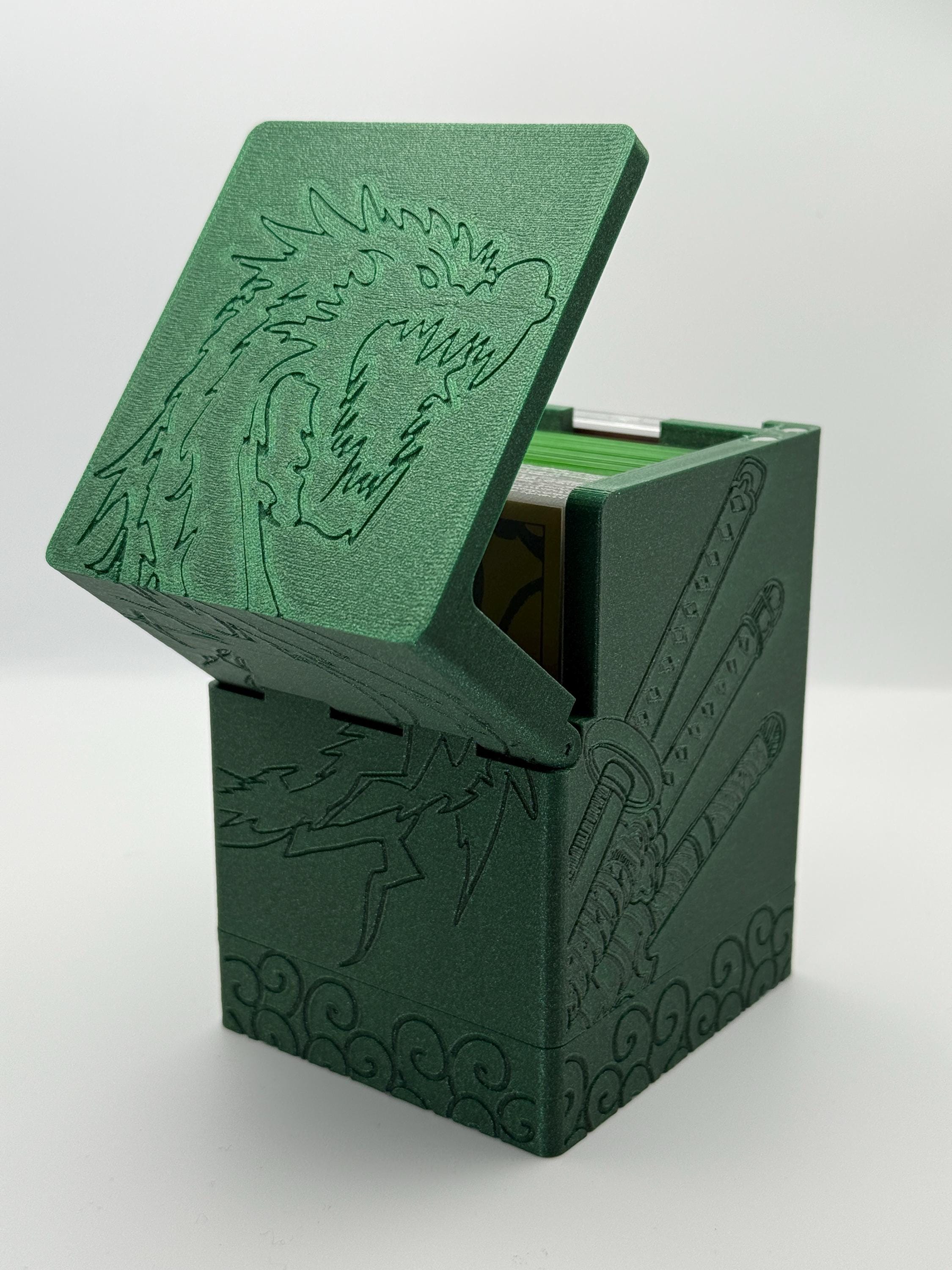 OPTCG Deckbox Roronoa Zoro Leader Inspired | 100 Single Sleeved
