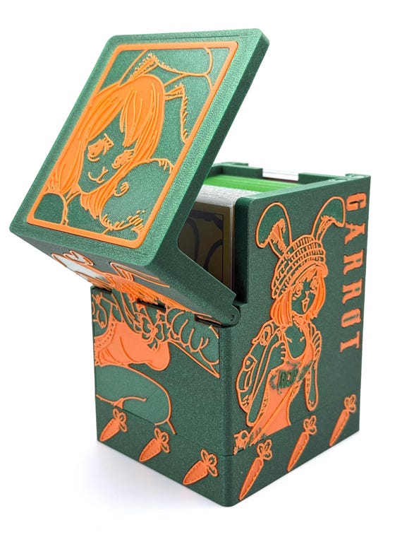 OPTCG Deck Box Carrot Bunny Rabbit Sulong Zou Mink Tribe Pirate