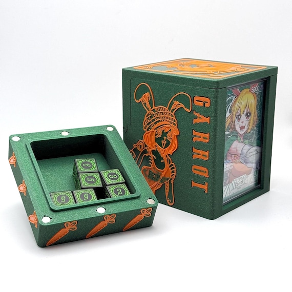 OPTCG Deck Box Carrot Bunny Rabbit Sulong Zou Mink Tribe Pirate