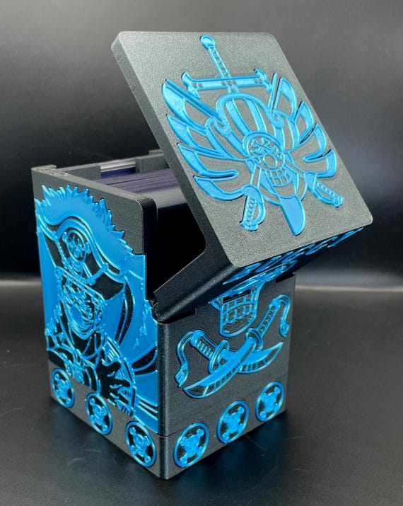 deck box for triple sleeved cards Scimi Commander Dual Display Deck Box