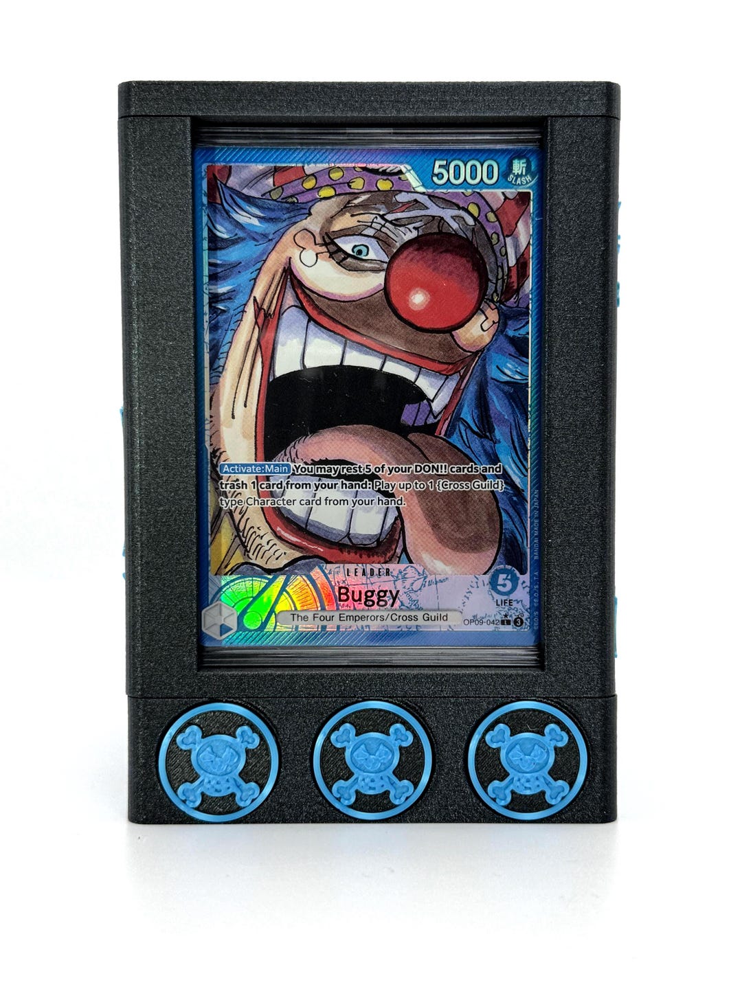 OPTCG Deck Box Buggy the Clown Pirate Captain Cross Guide Yonko