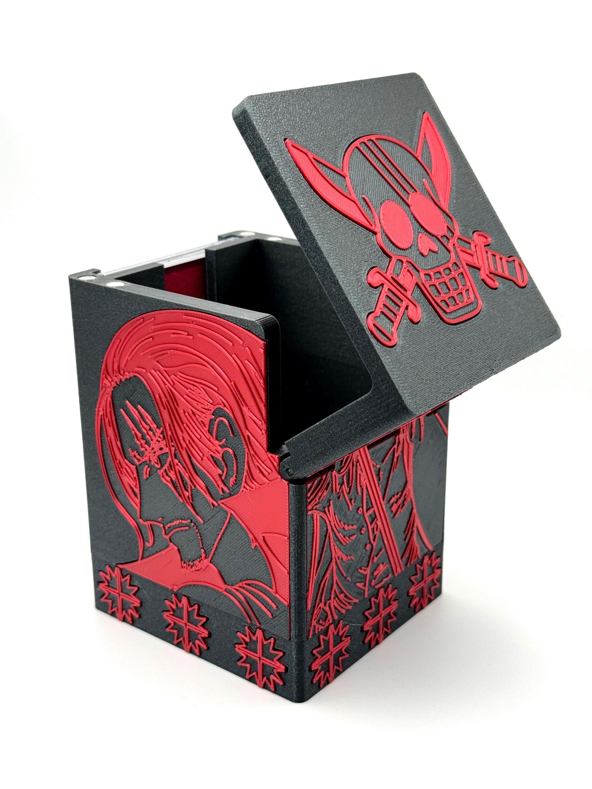 OPTCG Deck Box Shanks Red Hair Pirates Four Emperors Yonko Themed