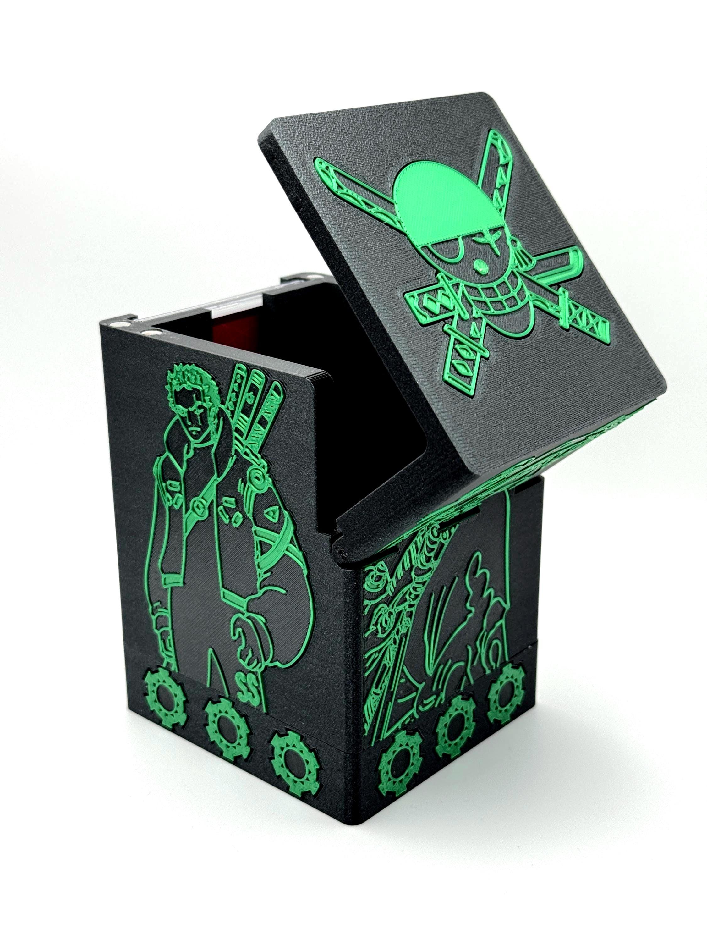 OPTCG Deck Box Egghead Island X Manga Zoro Leader | Deckbox Dice