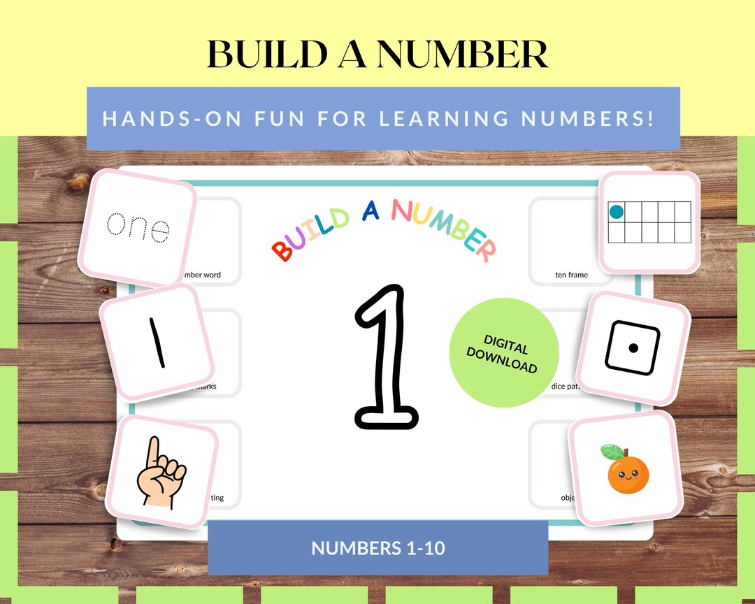 Math Numbers Activity Preschool Number Recognition Worksheets Counting Games Math Centers ...
