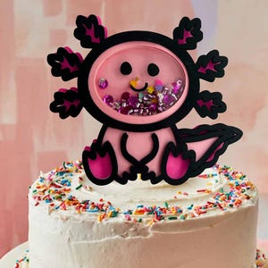Axolotl Cake Topper for birthday or any day celebrations!